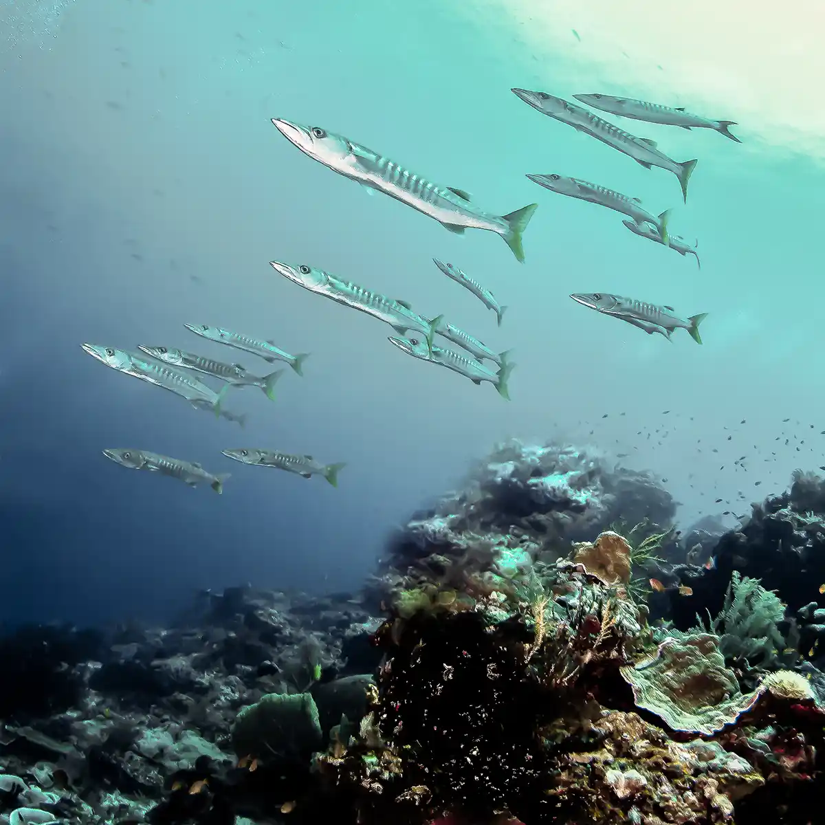 Marine Life Calendar: Mantas, Whale Sharks, and Corals Near Turtle Island Bali and Raja Ampat