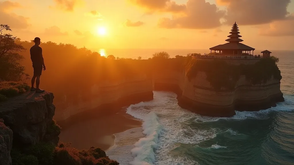 Full-Day South Bali + Turtle Island Tour, Uluwatu Sunset